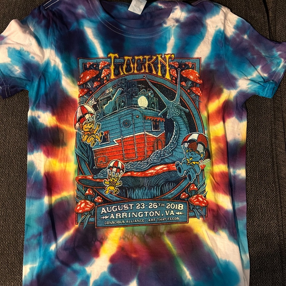 Lockn Tie Dye Short Sleeve Tee